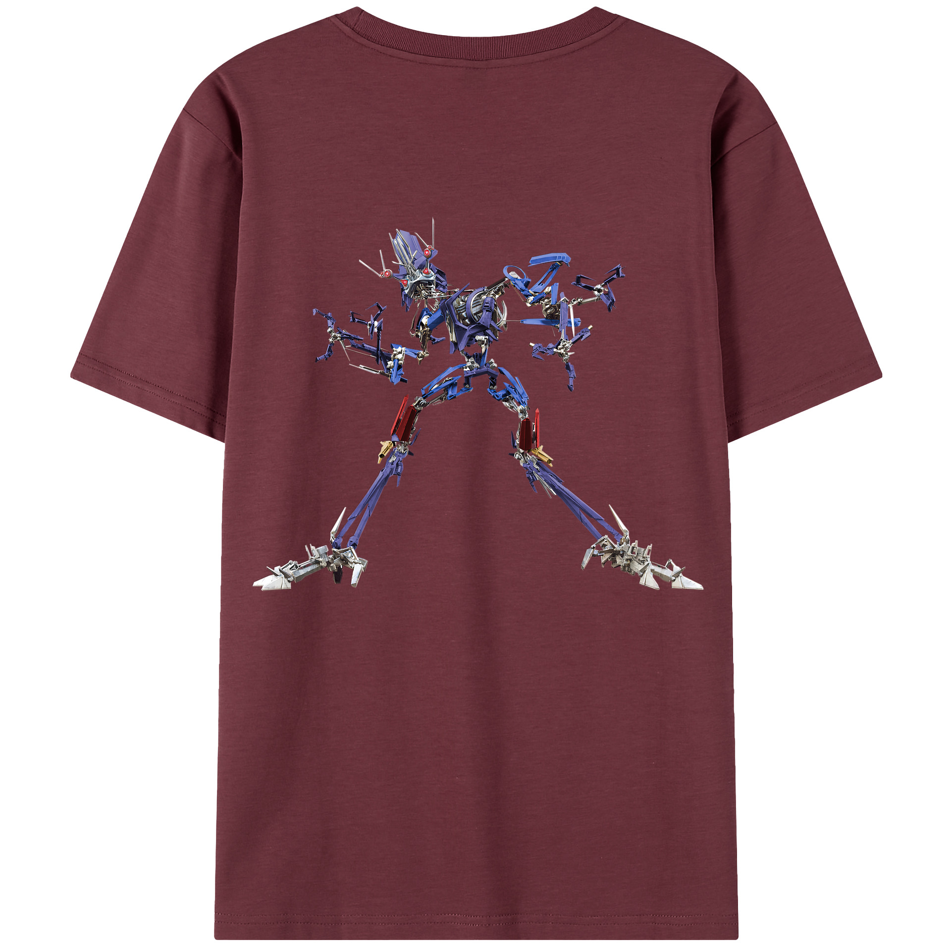 （画像用）  綿100％半袖Tシャツ（背面プリント）